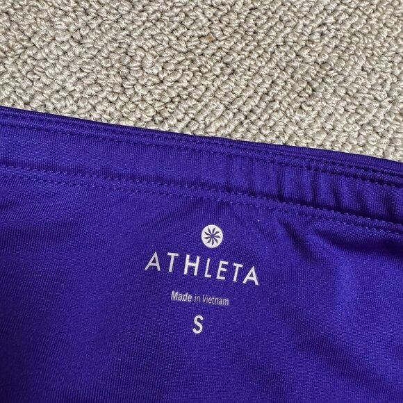 Athleta Leggings Purple Cropped Skinny Leg Women’s Size Small - Picture 10 of 11